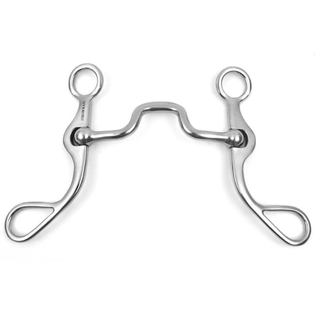 Curved Shank W/Flat Square Port