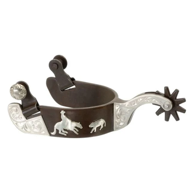 Cutting Horse Overlay Spurs