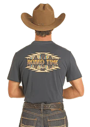 Dale Brisby Dale Rodeo Time Tee ~ Navy - Image 4