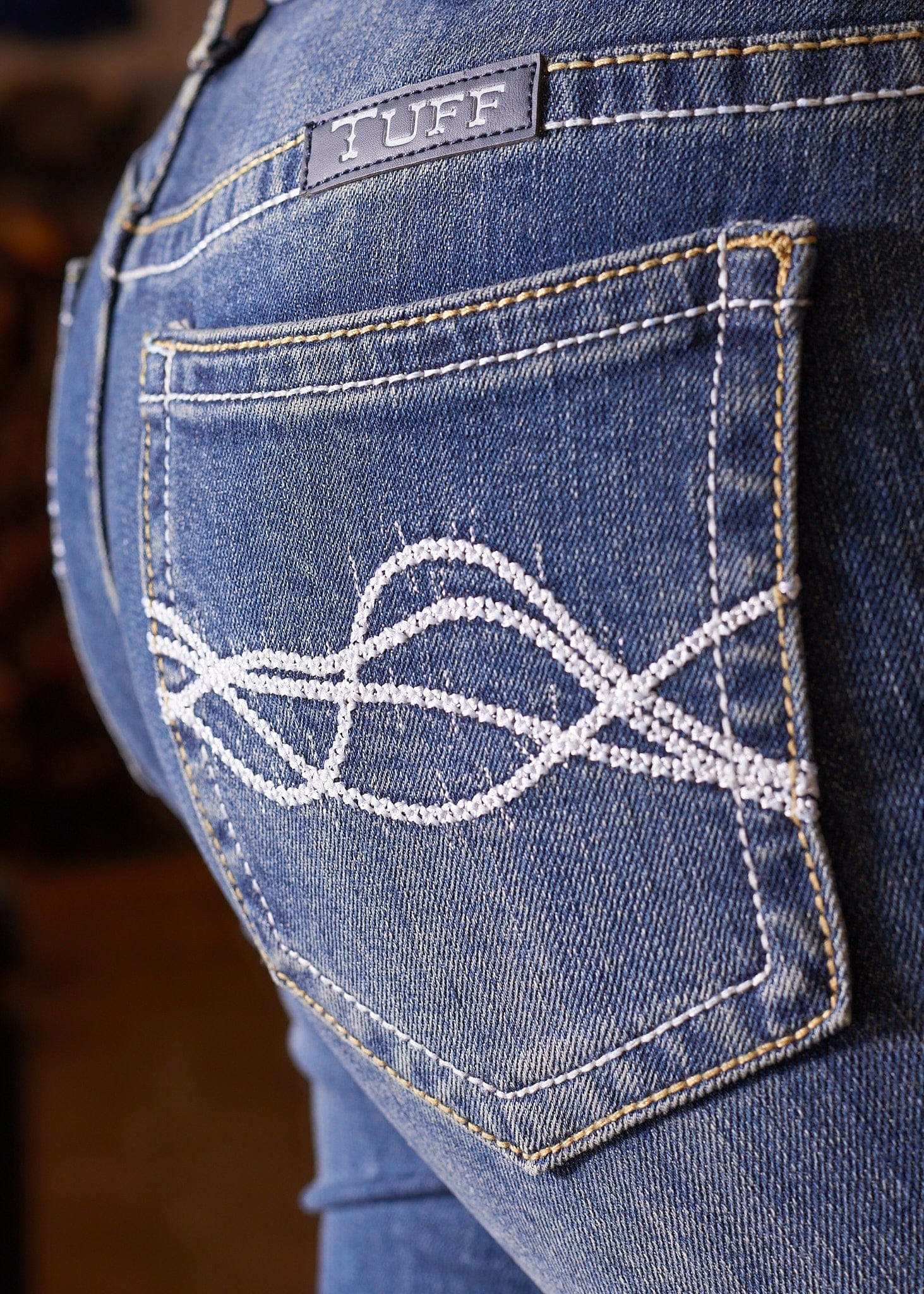 Don't Fence Me In Jeans by Cowgirl Tuff - Image 4