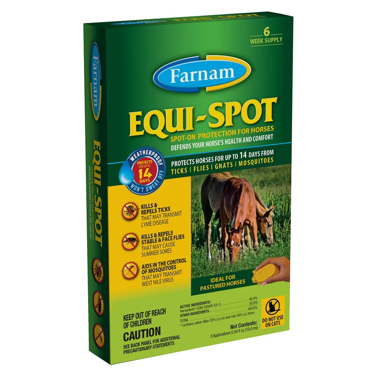 Equi-Spot Spot-On Protection for Horses
