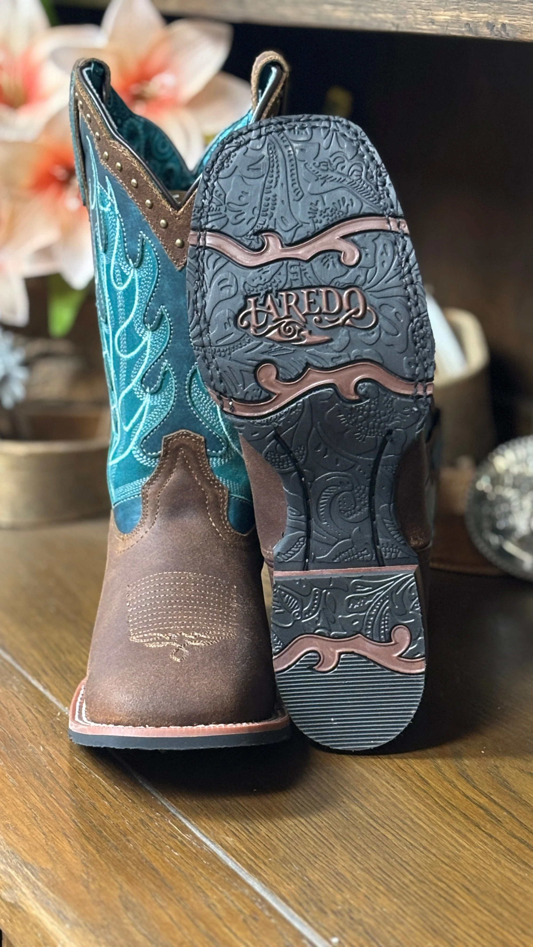 Faye Leather Boot by Laredo - Image 3