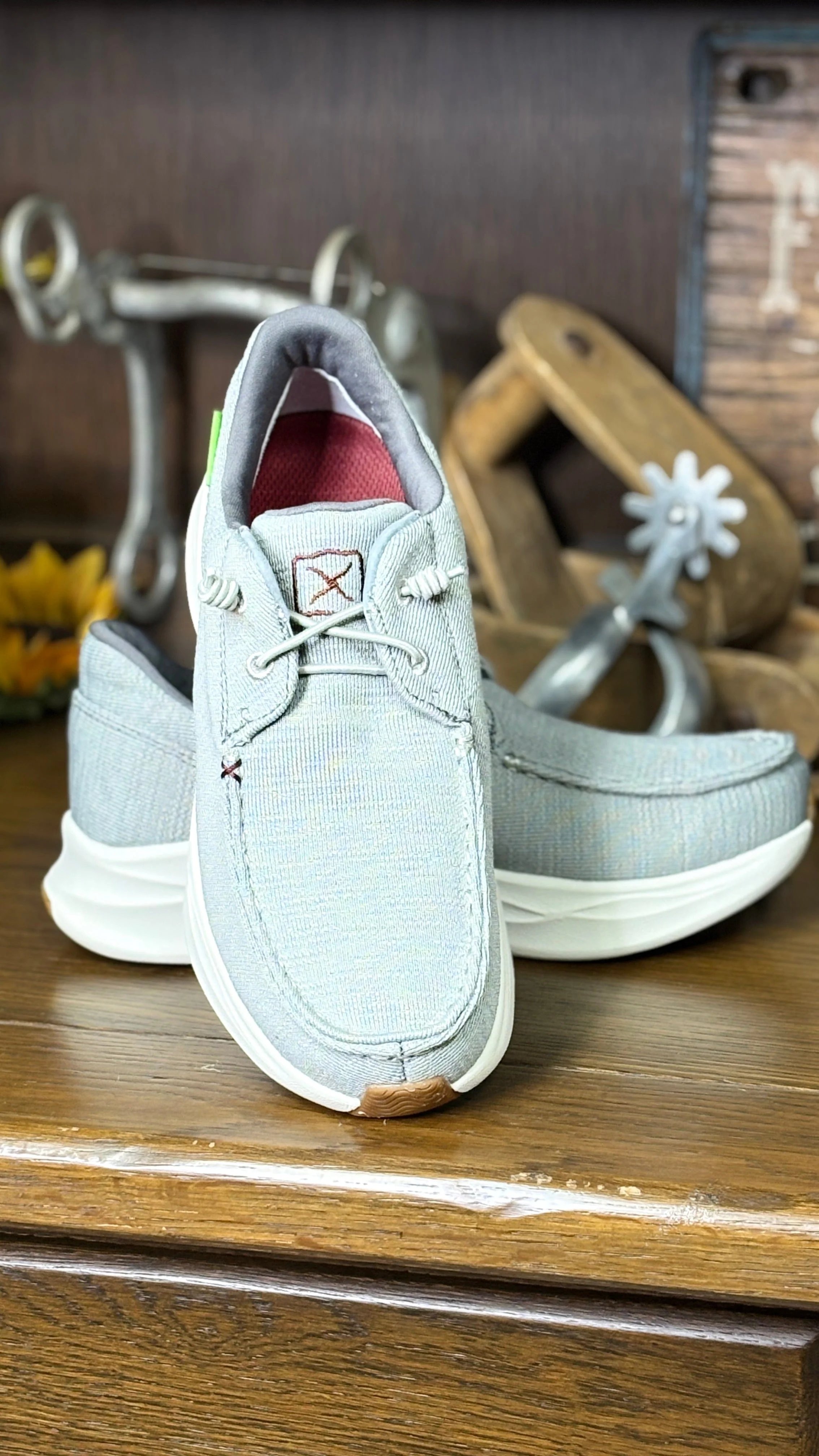 Feather X Casual Shoe by Twisted X ~Ash