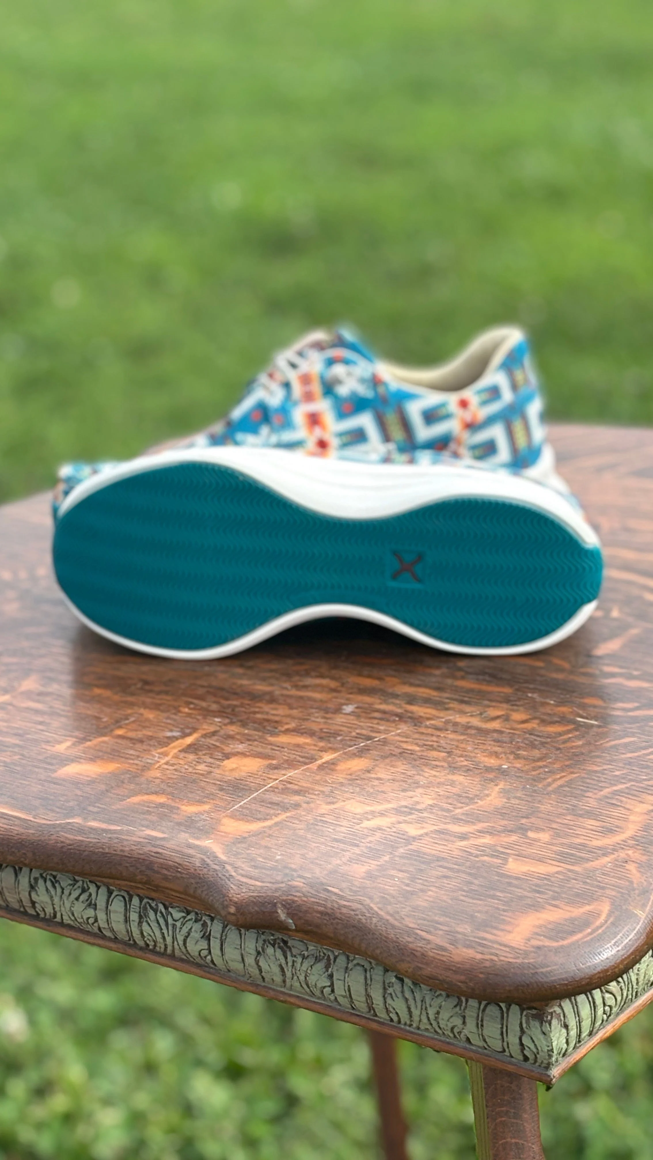 Feather X Casual Shoe by Twisted X ~ Aztec - Image 2