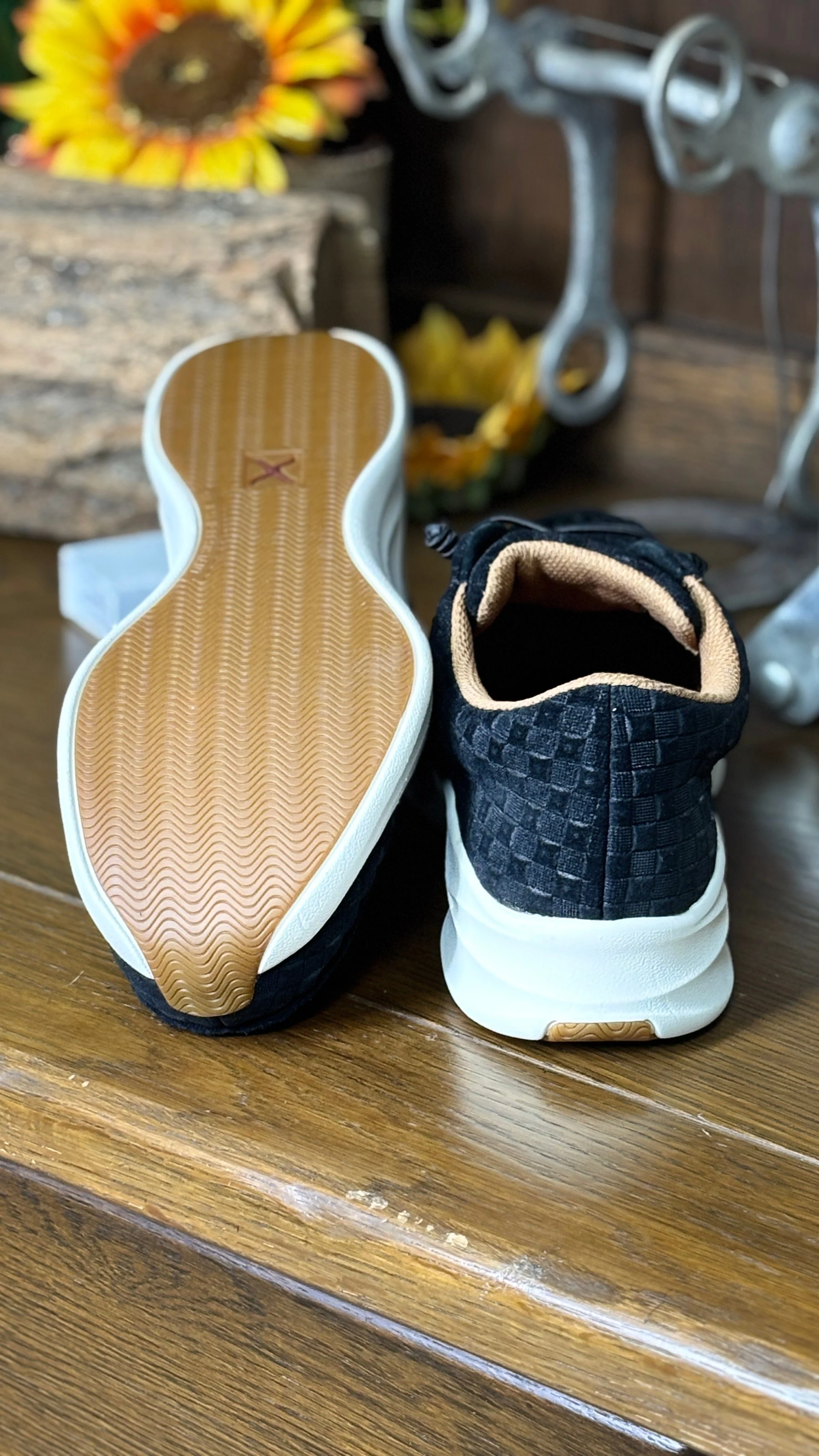 Feather X Casual Shoe by Twisted X ~ Black - Image 2