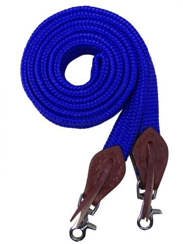 Flat Cotton Nylon Barrel Rein - Image 4