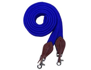 Flat Polyester Roping/Barrel Reins