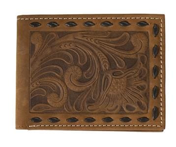 Floral Buck Laced Wallet ~ Bi-Fold