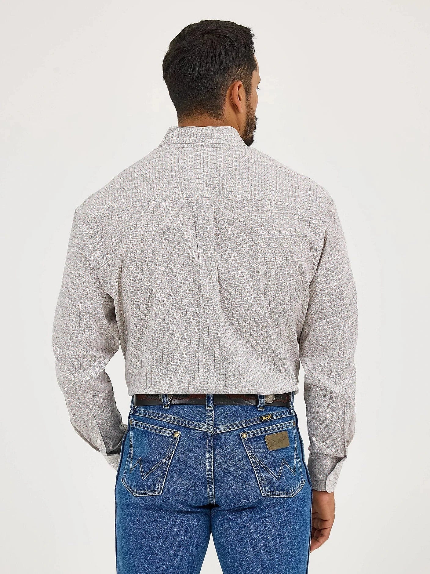 George Strait Shirt by Wrangler ~ Grey Fence - Image 3