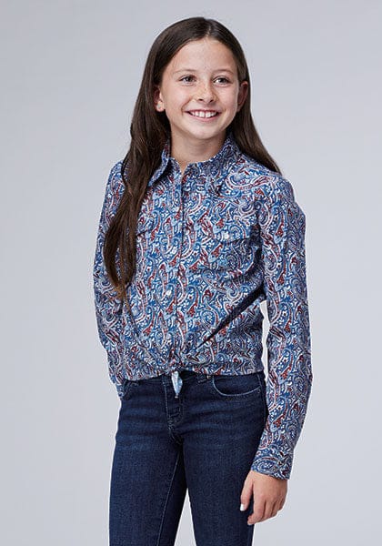 Girl's Blue River Paisley by Roper