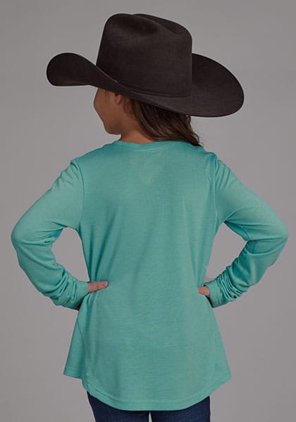 Girl's First Rodeo Tee by Roper - Image 2
