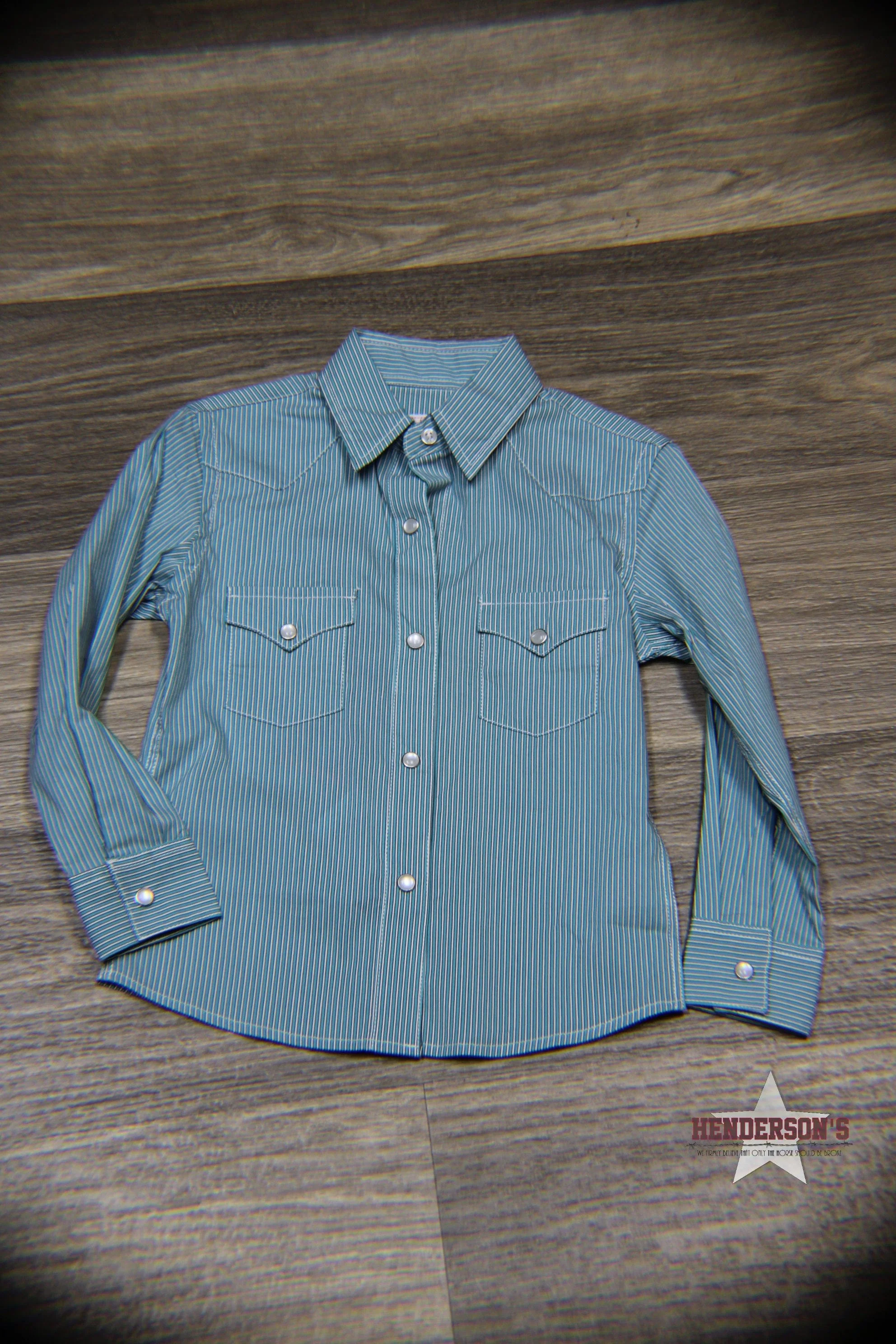 Girls Striped Shirt by Panhandle