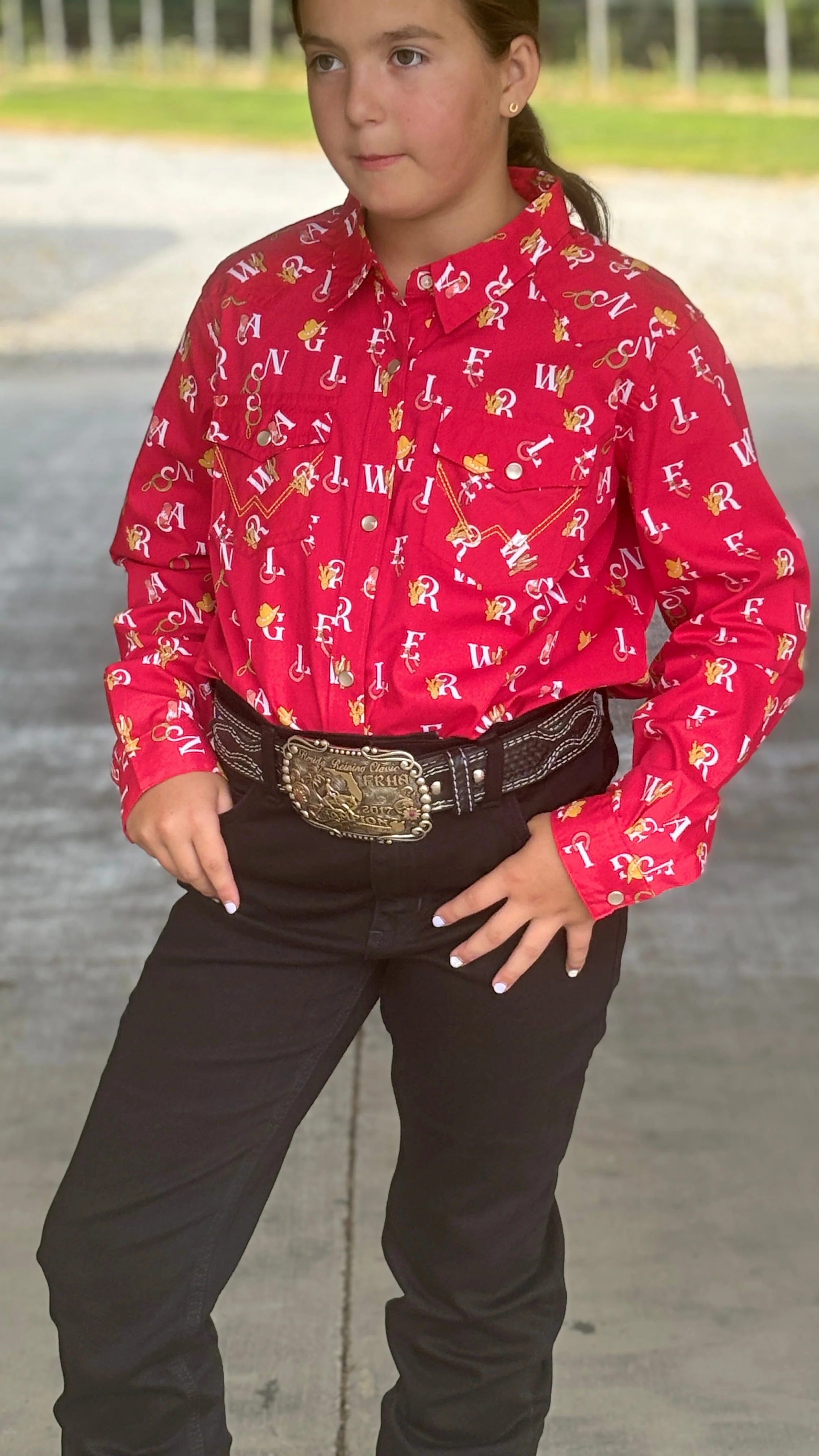 Girl's Wrangler Shirt - Image 3