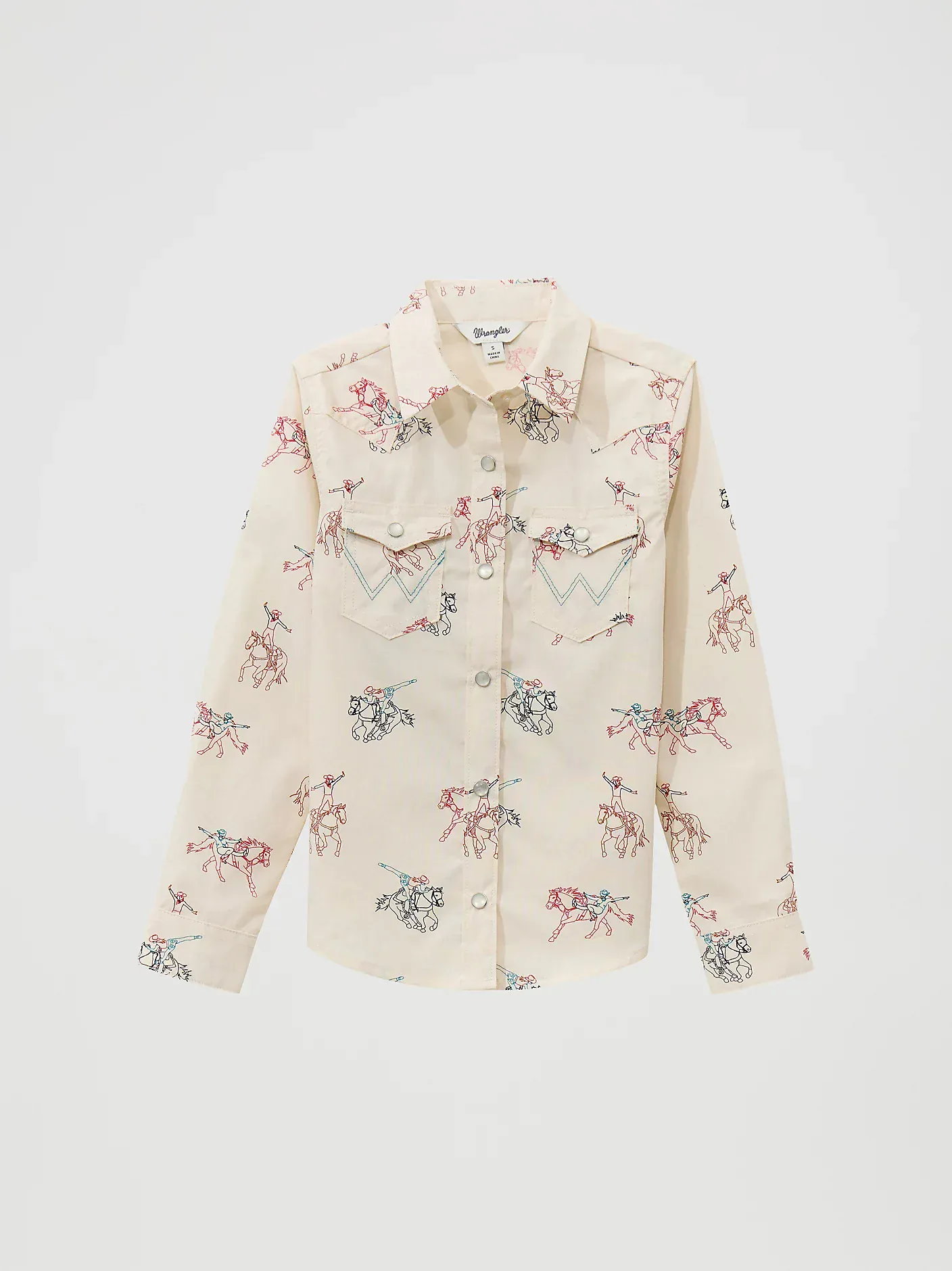 Girl's Wrangler Western Shirt - Image 3