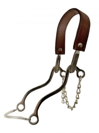 Hackamore W/Leather Strap