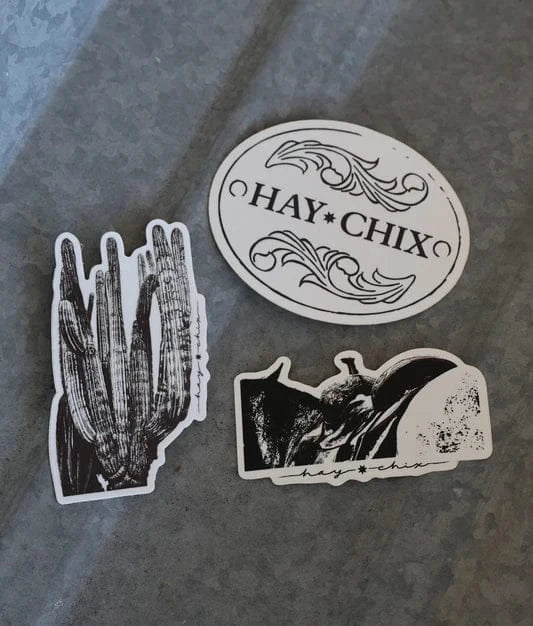 Hay Chix Stickers