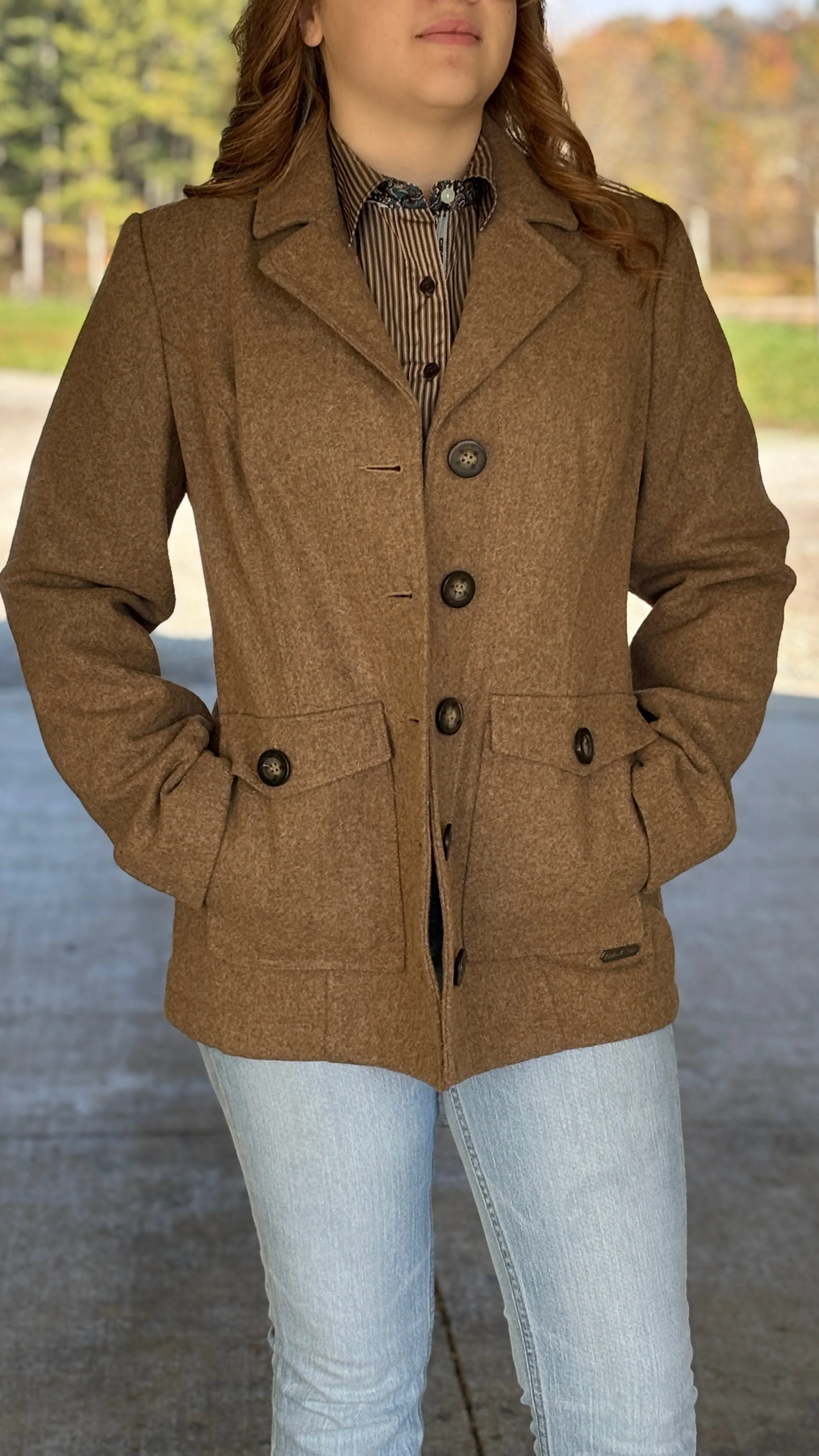 Heather Peacoat by Powder River