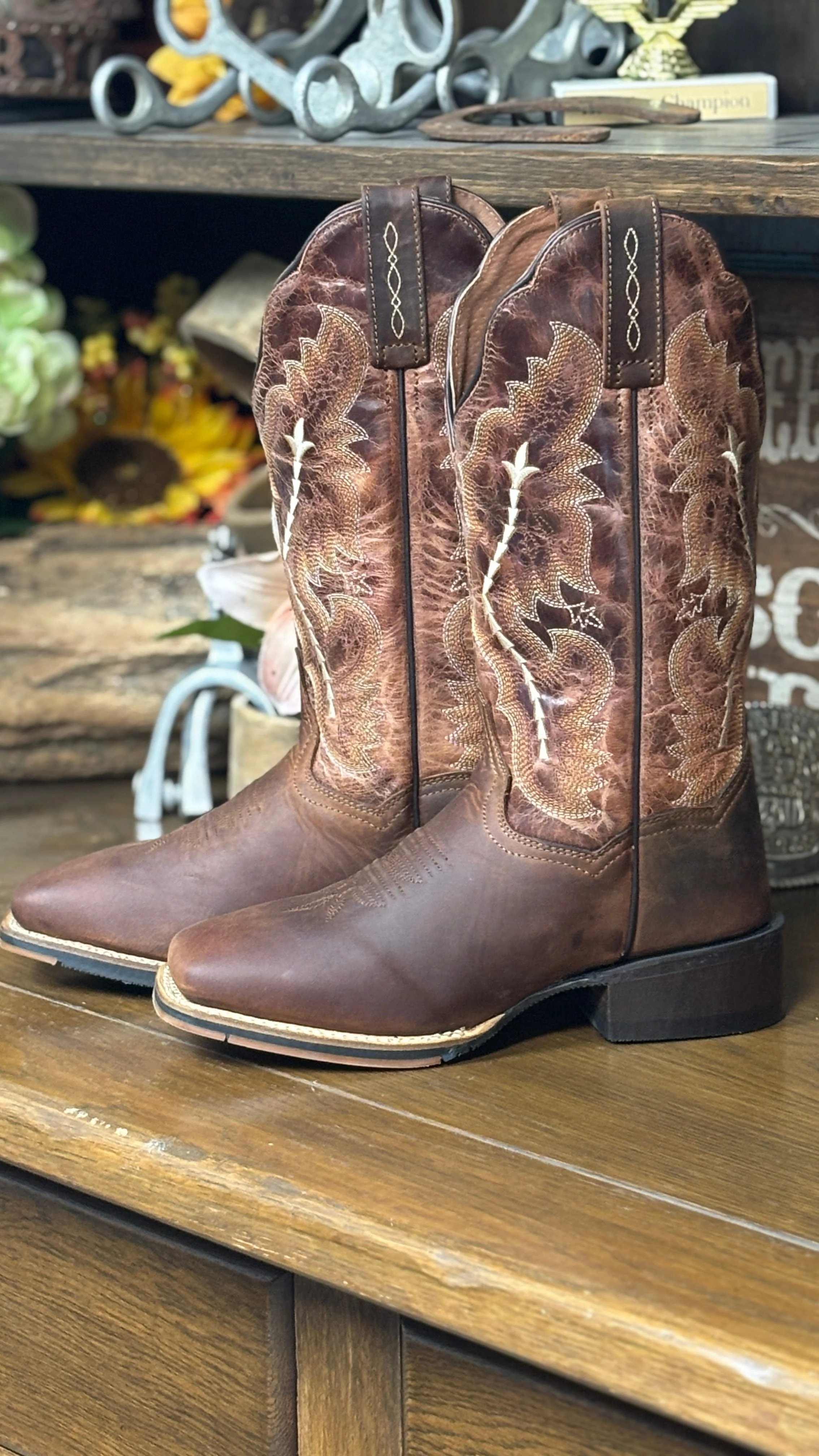 Heidi Leather Boots by Dan Post - Image 4
