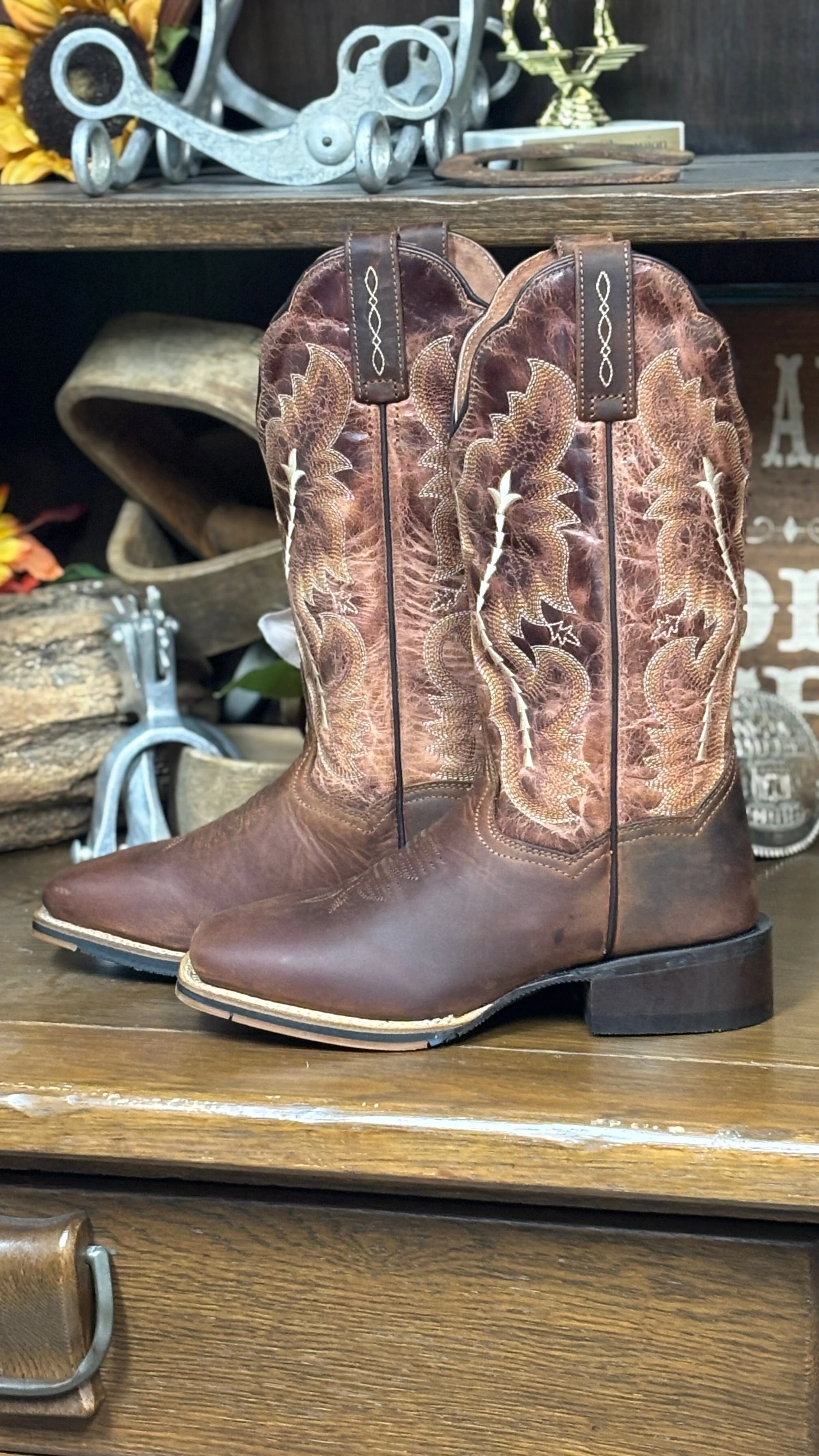 Heidi Leather Boots by Dan Post - Image 7