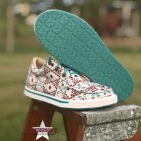 Hooey Lopers by Twisted X ~ Beige Aztec - Image 3