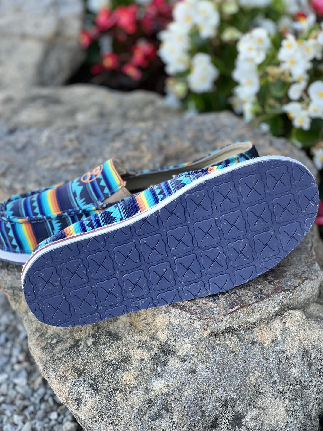 Hooey Slip-On by Twisted X ~ Blue Geo - Image 2