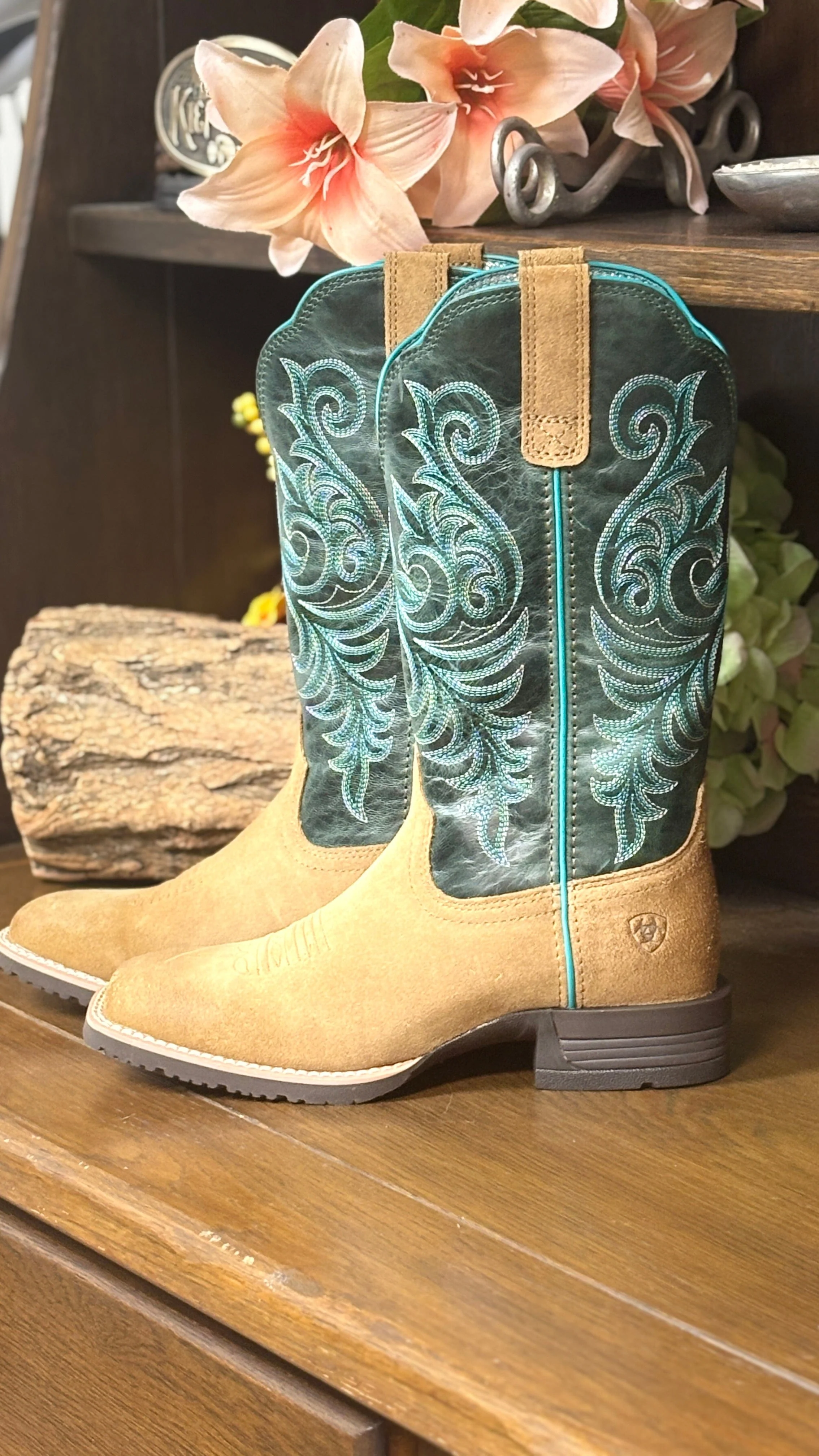 Hybrid Ranch Time Western Boot by Ariat