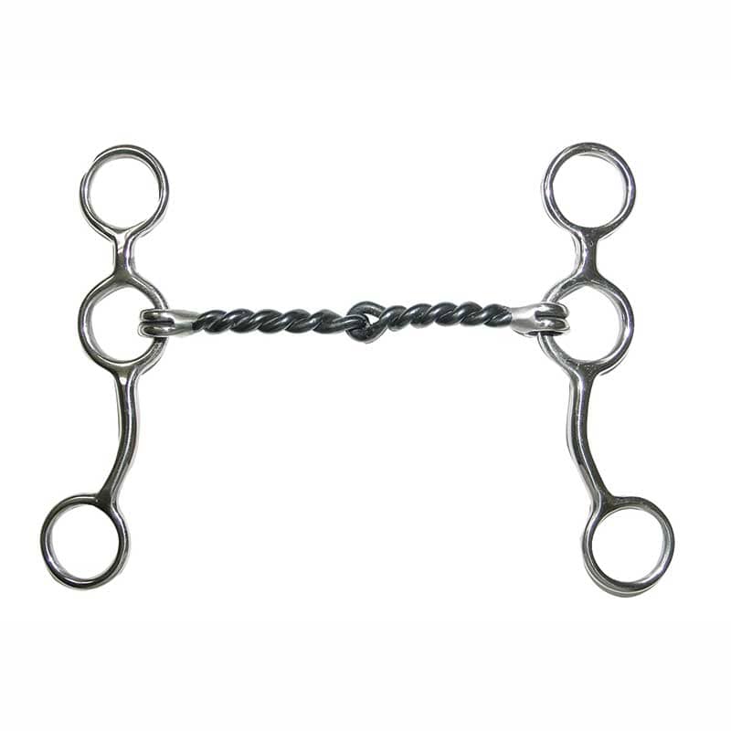 Jr Cow Horse Twisted Gag Bit