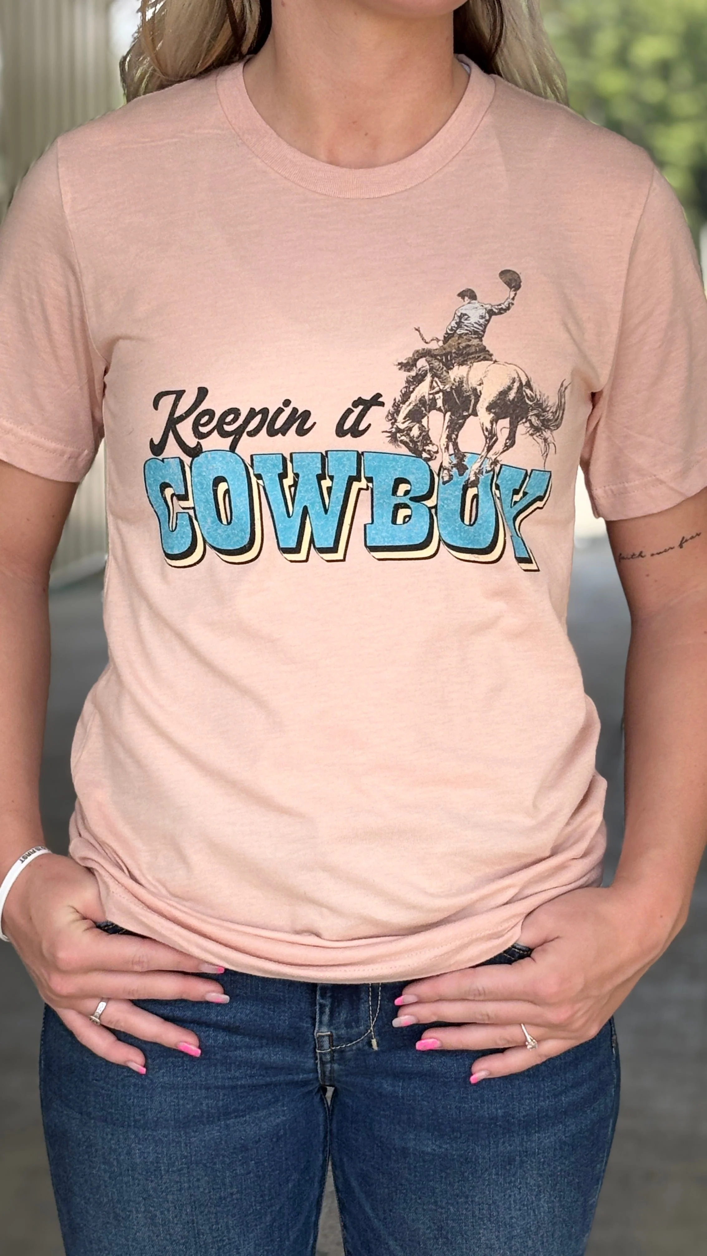 Keepin It Cowboy Tee