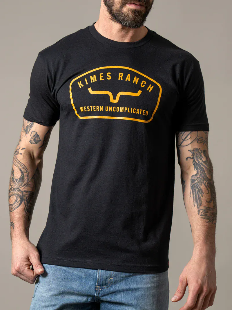 Kimes Hunton Tee ~ Black