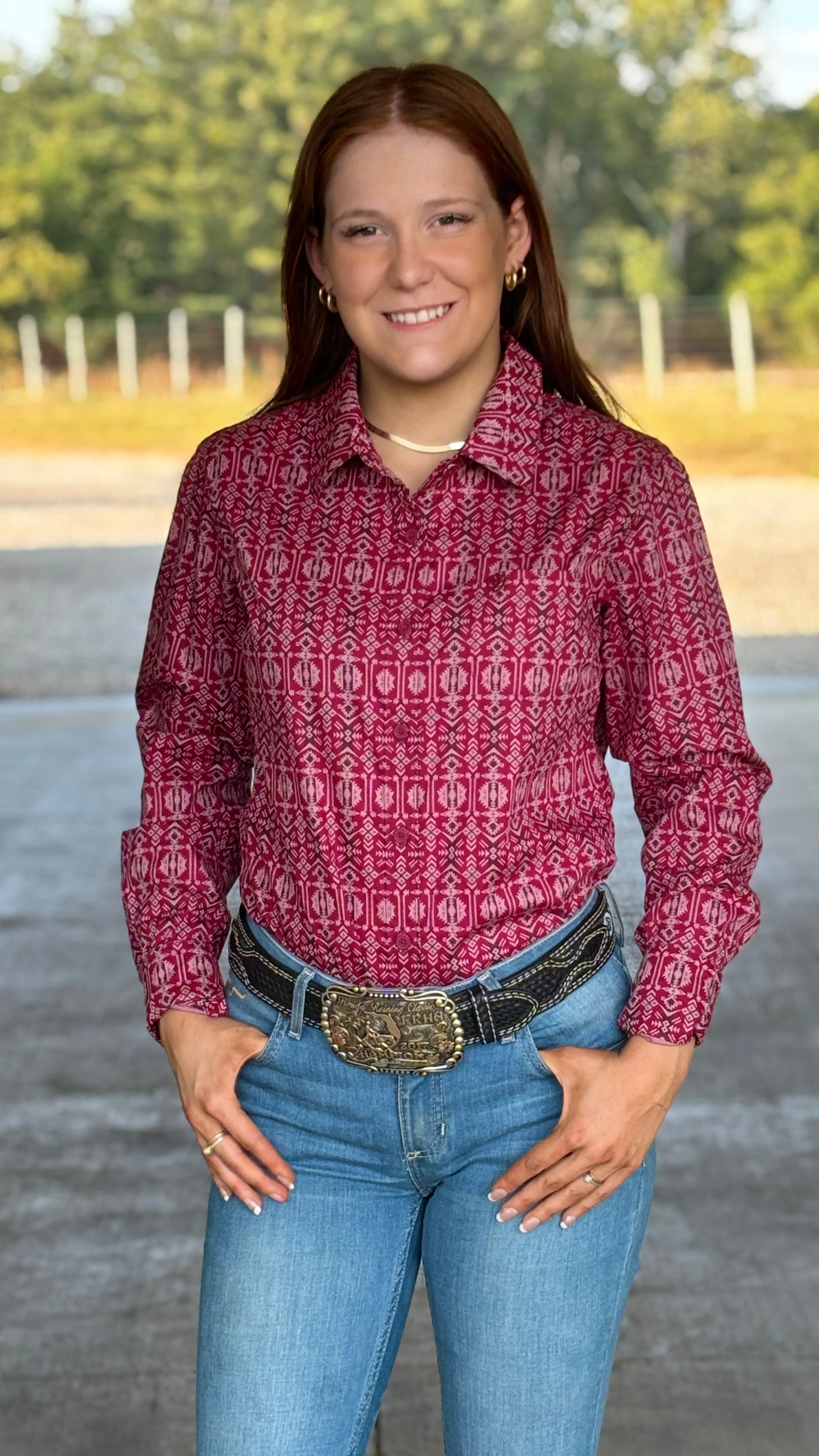 Kirby Stretch Shirt by Ariat ~ Alma