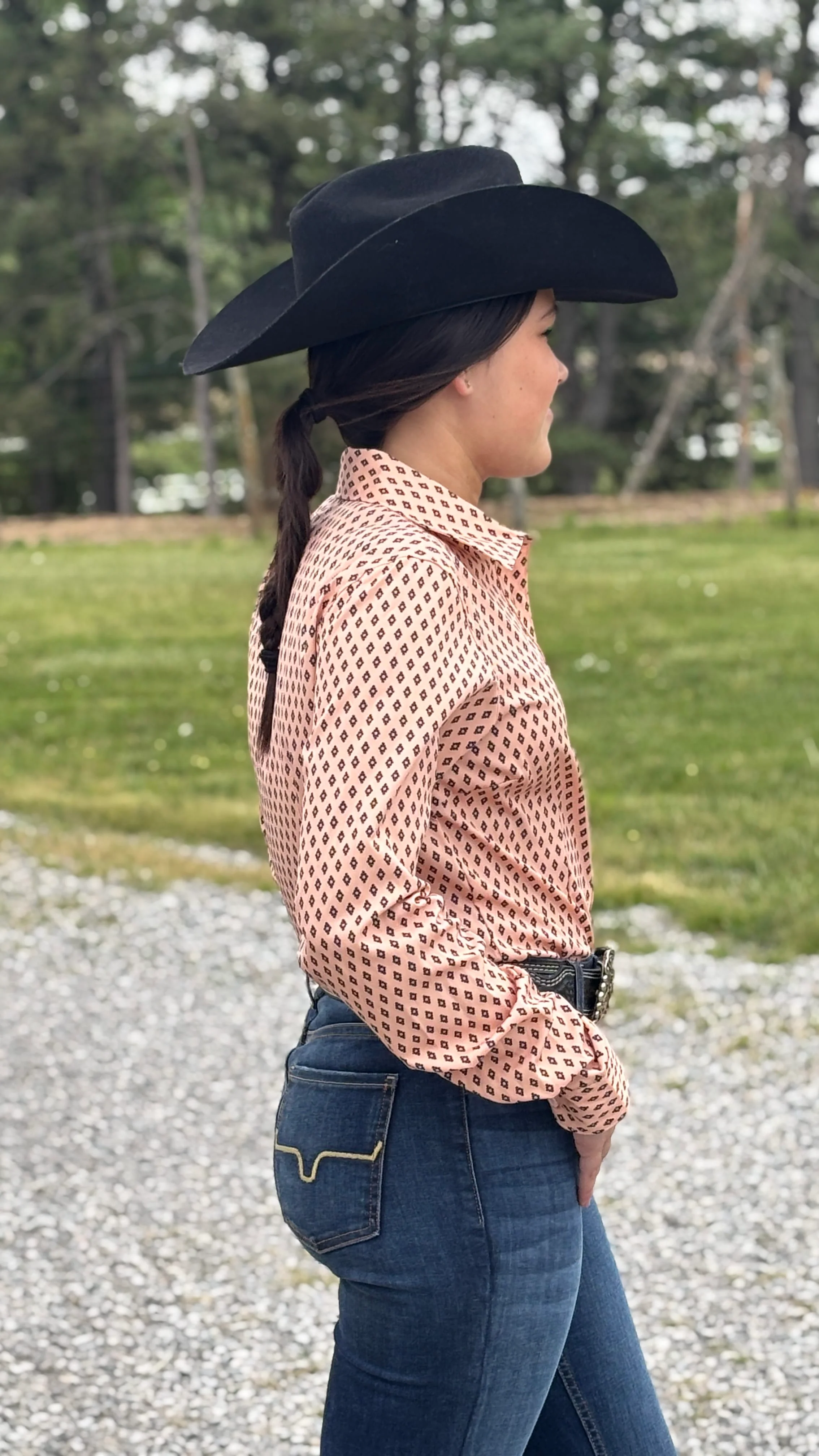 Ladies Cinch Arenaflex ~ Peach - Image 2