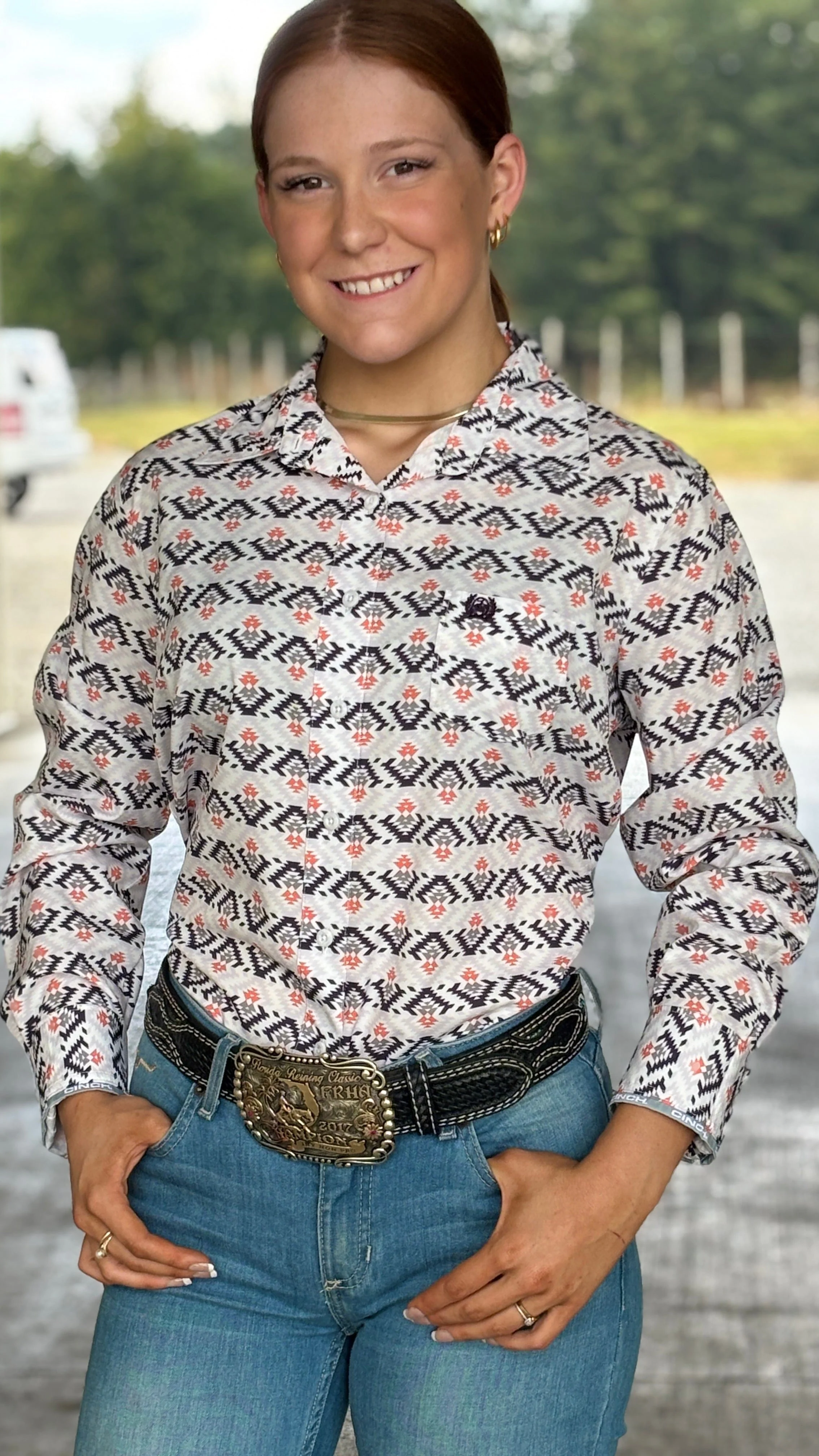 Ladies Cinch Arenaflex ~ Southwest Print