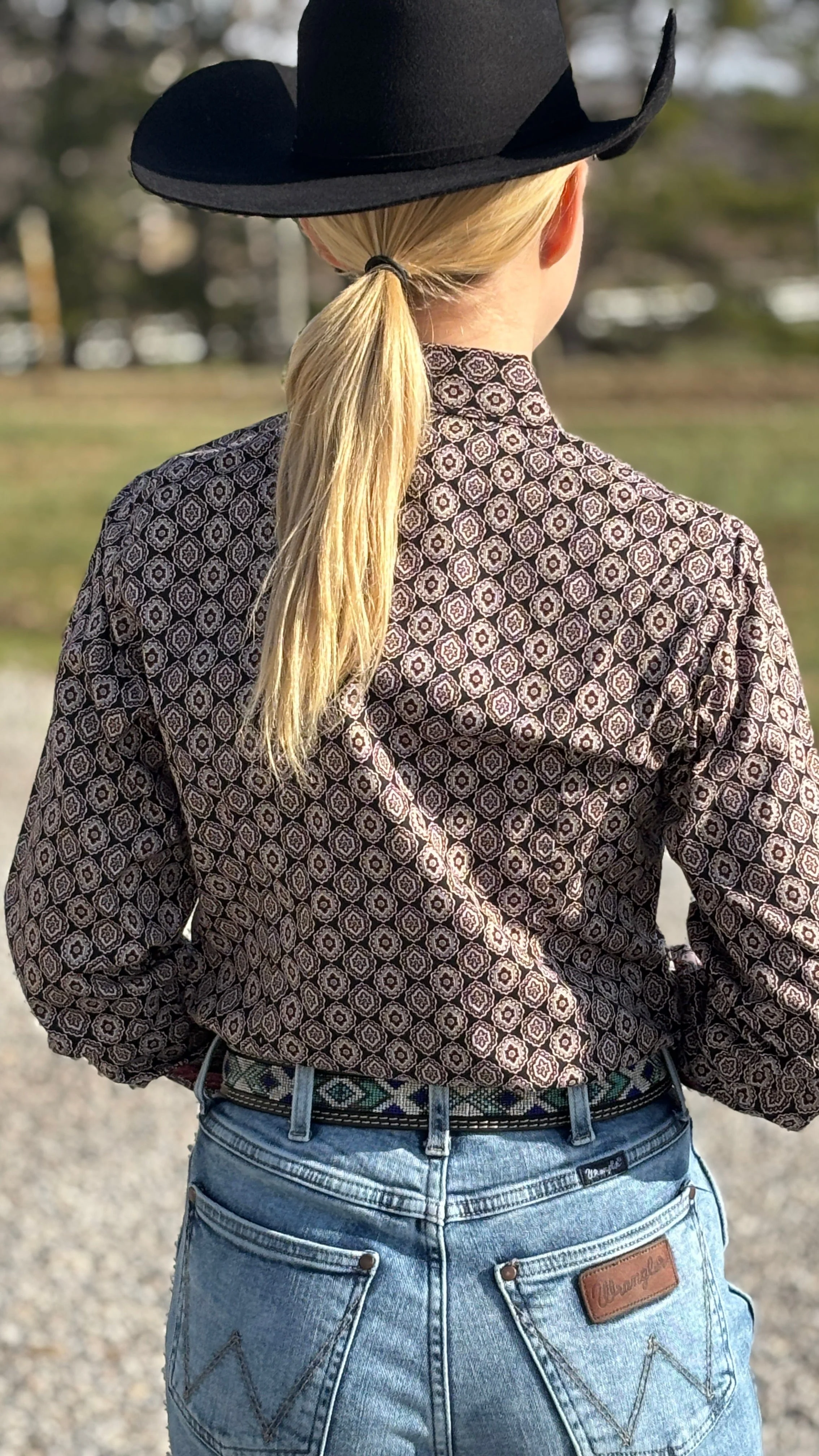 Ladies Cinch  ~  Black - Image 2
