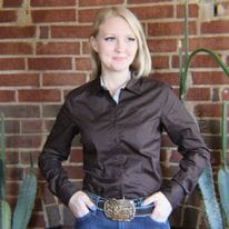 Ladies Cinch  ~ Brown - Image 2