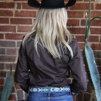 Ladies Cinch  ~ Brown - Image 3