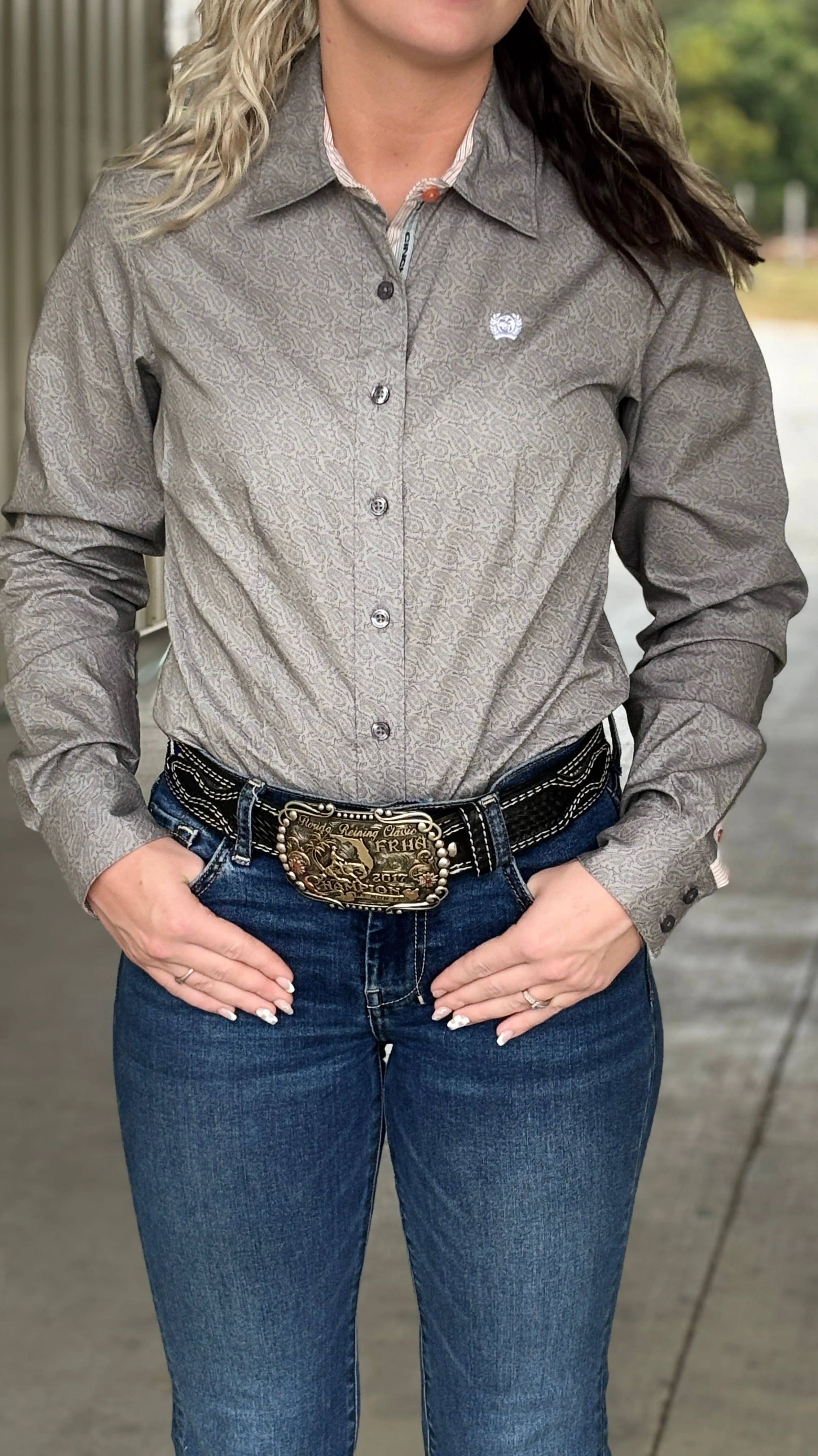 Ladies Cinch ~ Gray