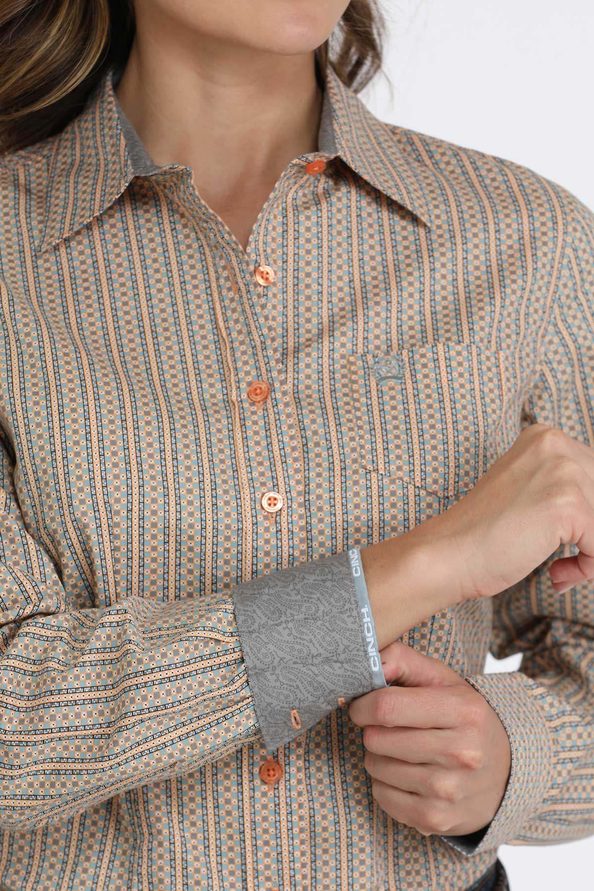 Ladies Cinch ~ Orange - Image 3