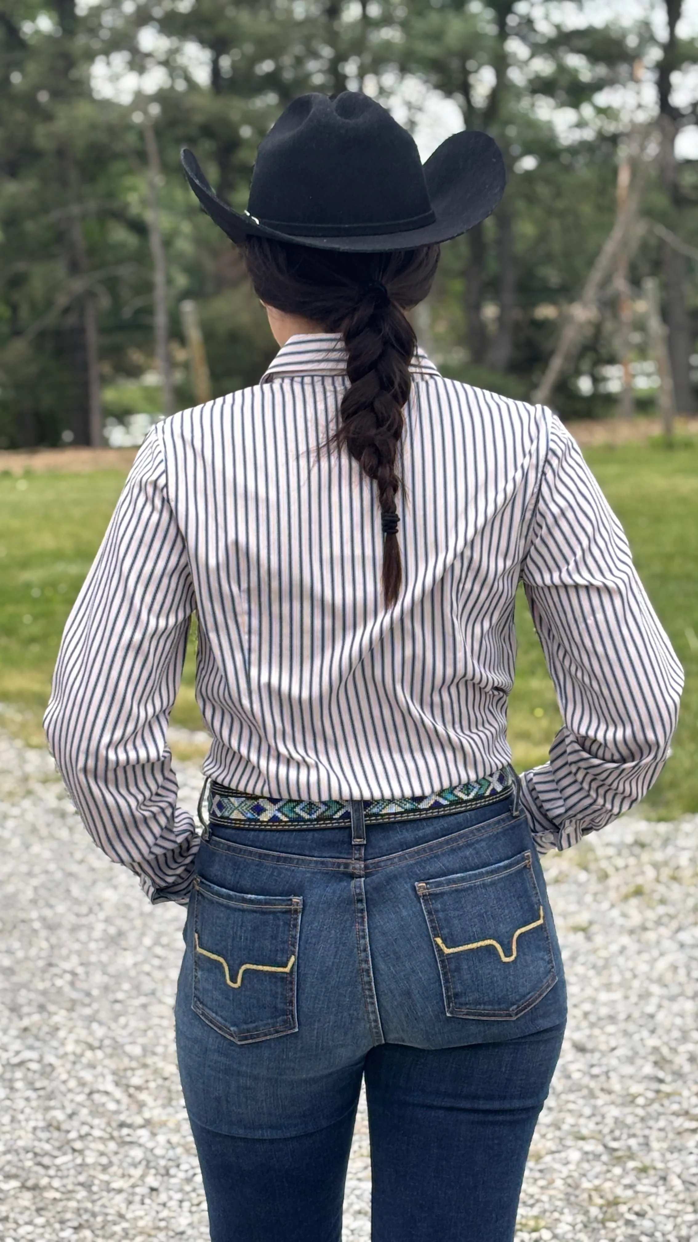 Ladies Cinch Stripe - Image 3
