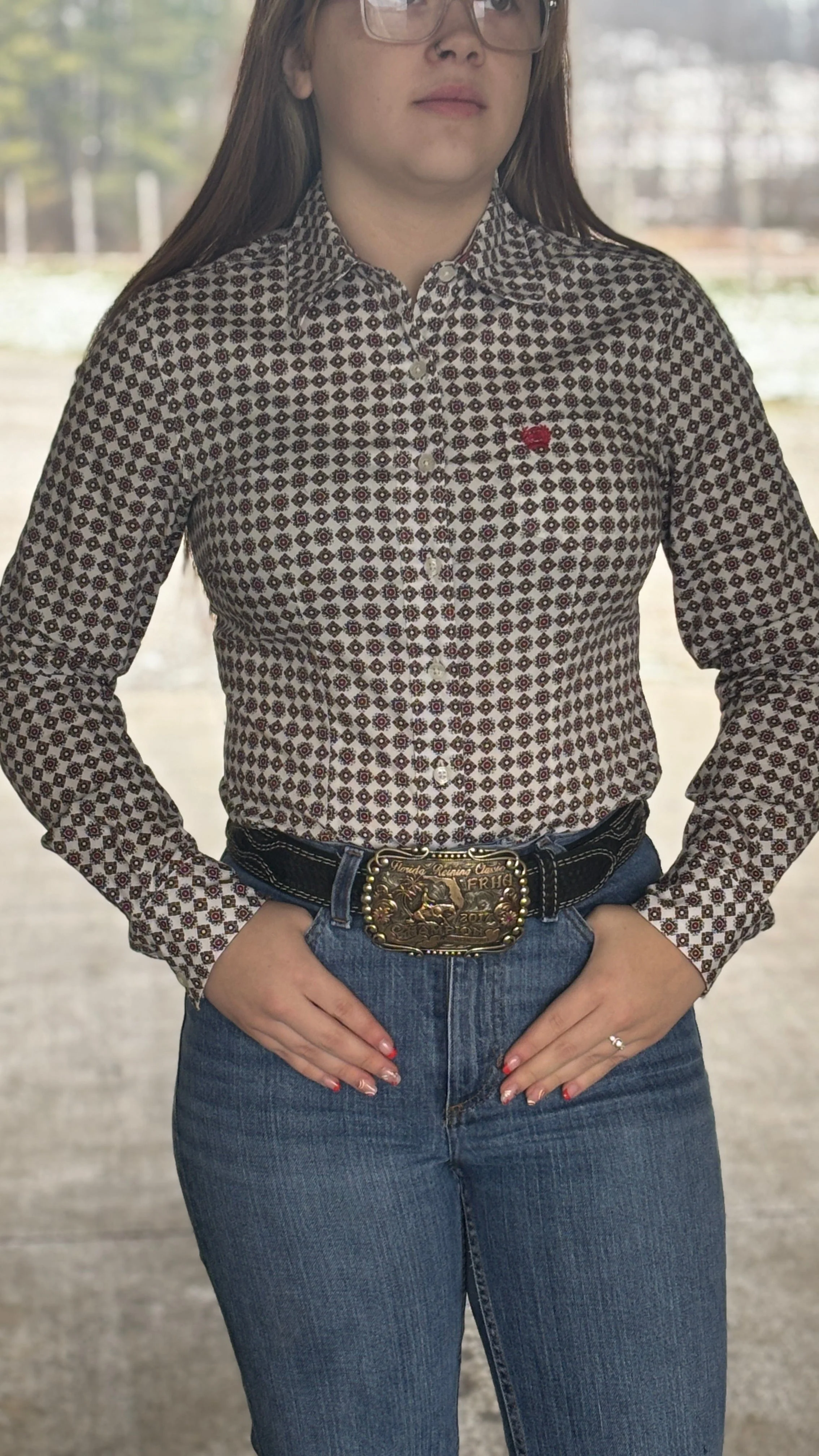 Ladies Cinch ~ White
