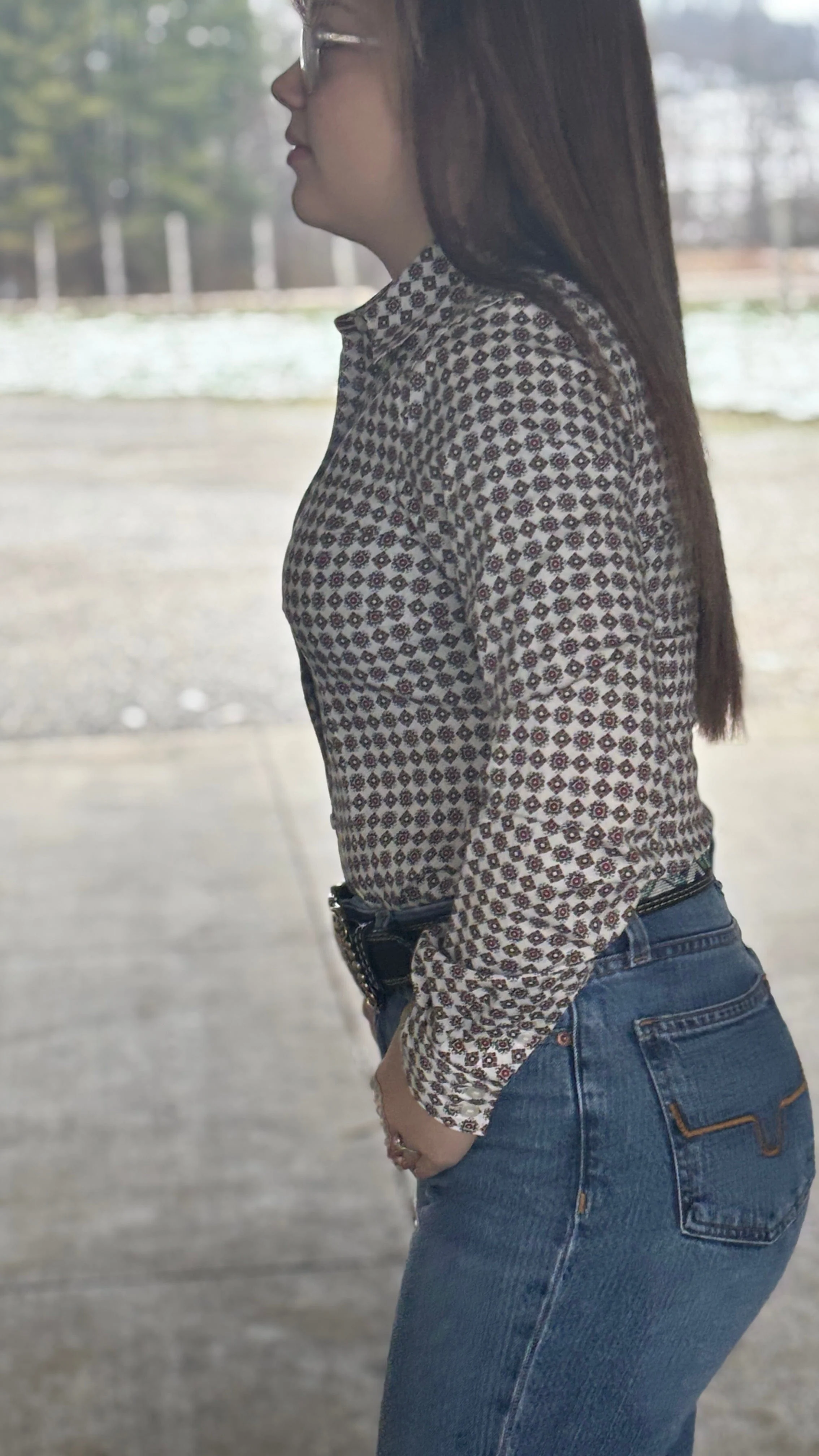 Ladies Cinch ~ White - Image 4
