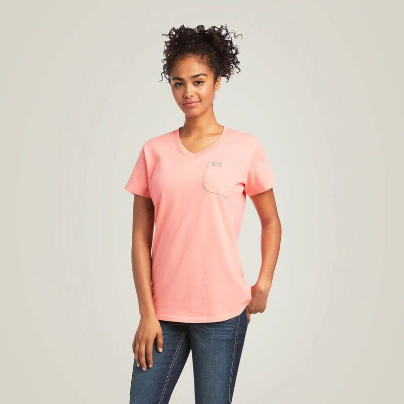Ladies Rebar Tee by Ariat - Image 2