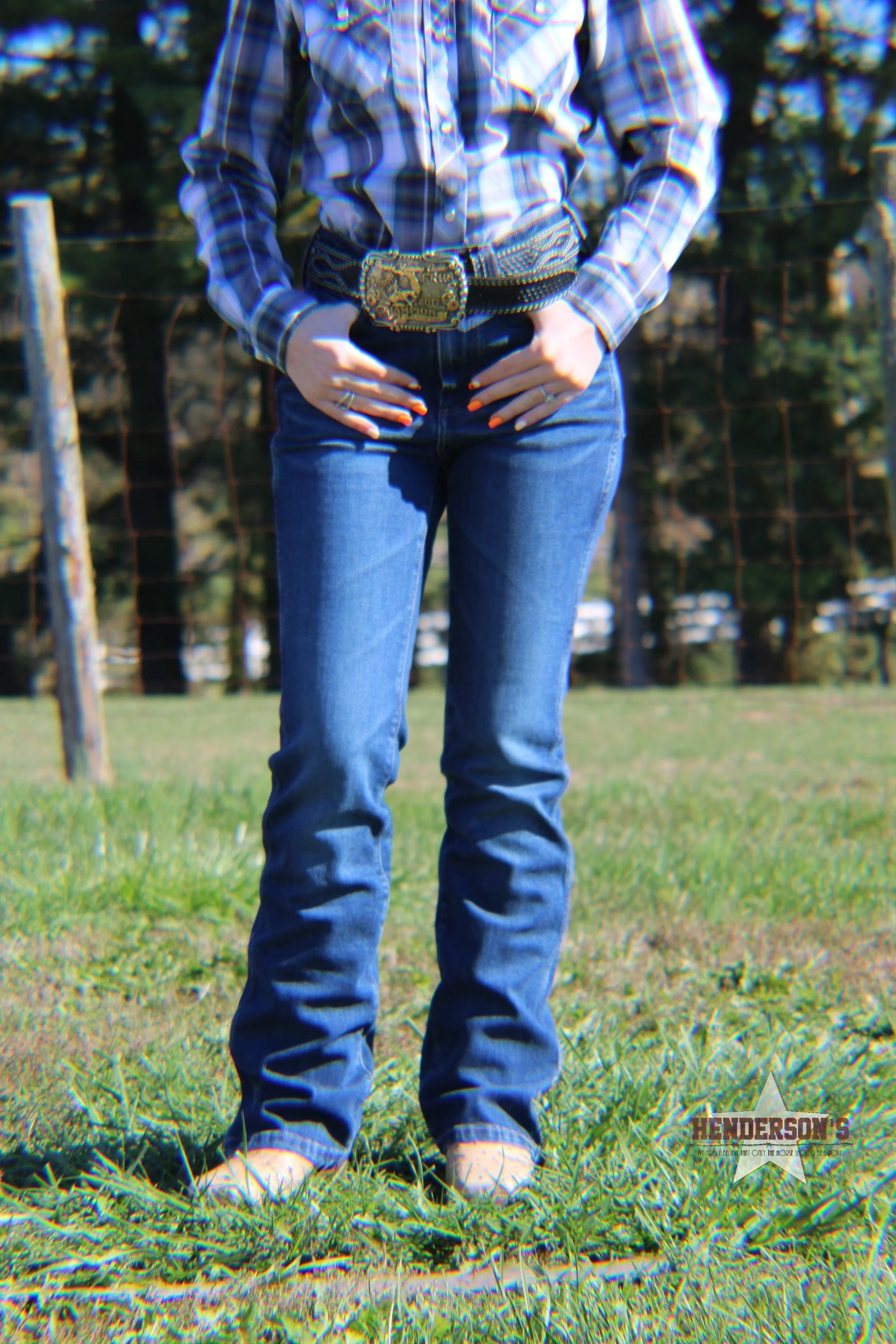 Ladies Retro Bailey Jeans by Wrangler - Image 3