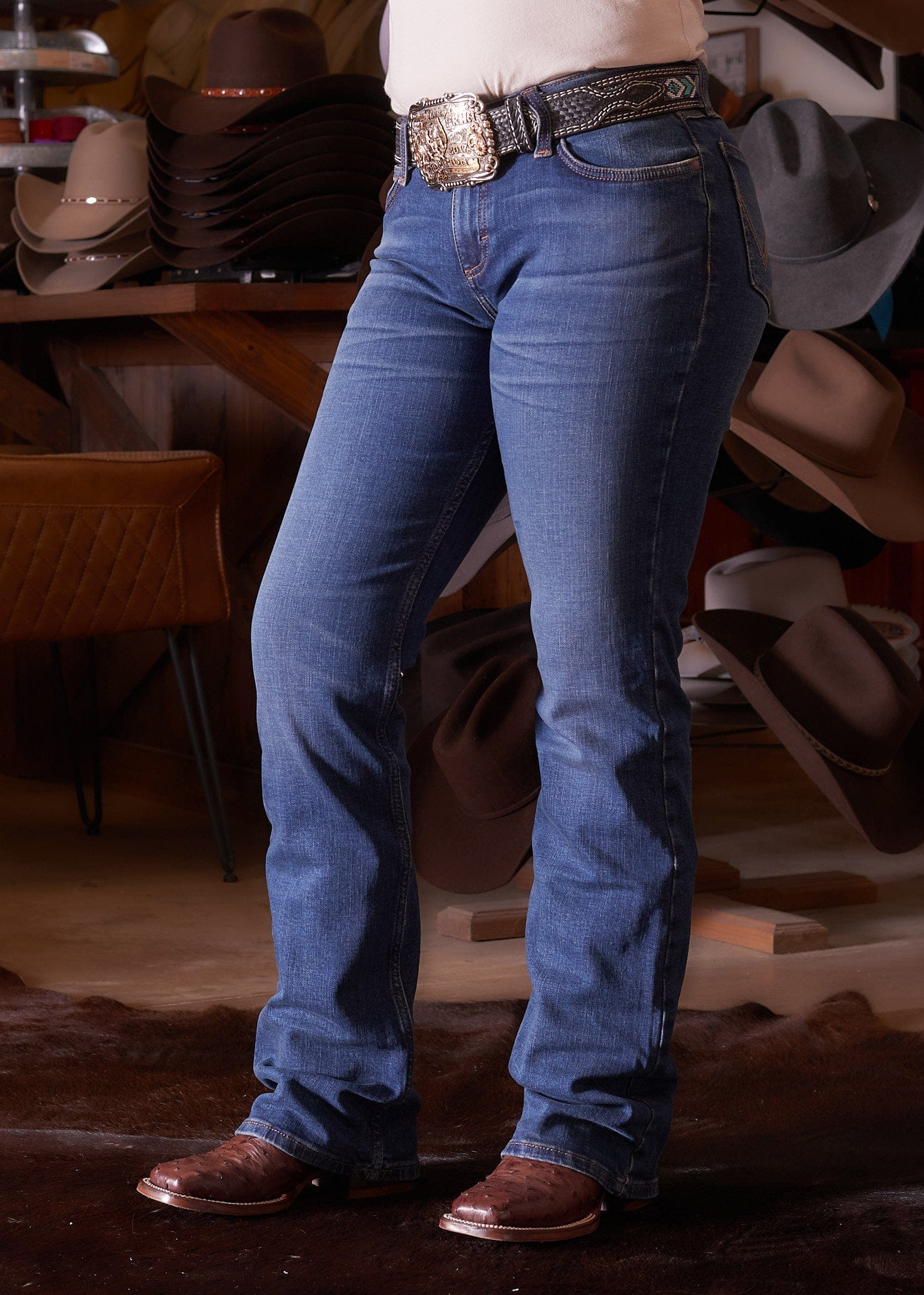 Ladies Retro Mae Jane Jeans by Wrangler