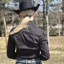 Ladies Rock & Roll  Solid ~ Black - Image 2