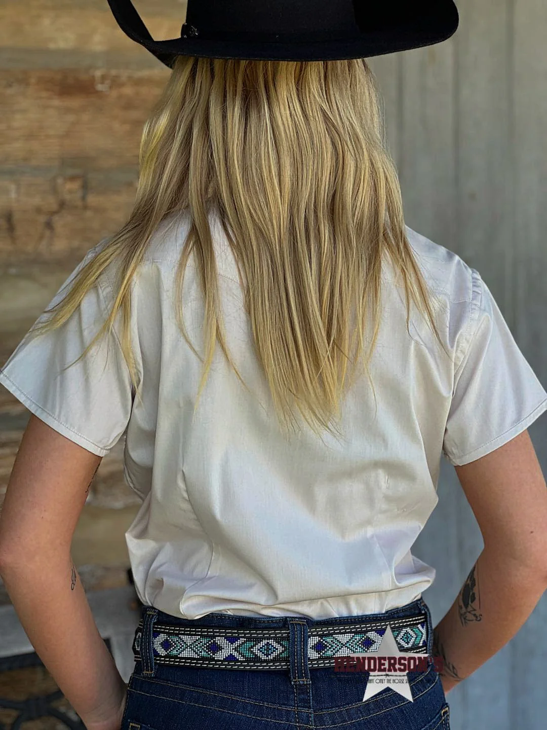 Ladies Rough Stock Solid ~ Natural - Image 2