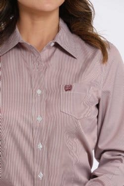 Ladies Striped Cinch ~ Pink - Image 2