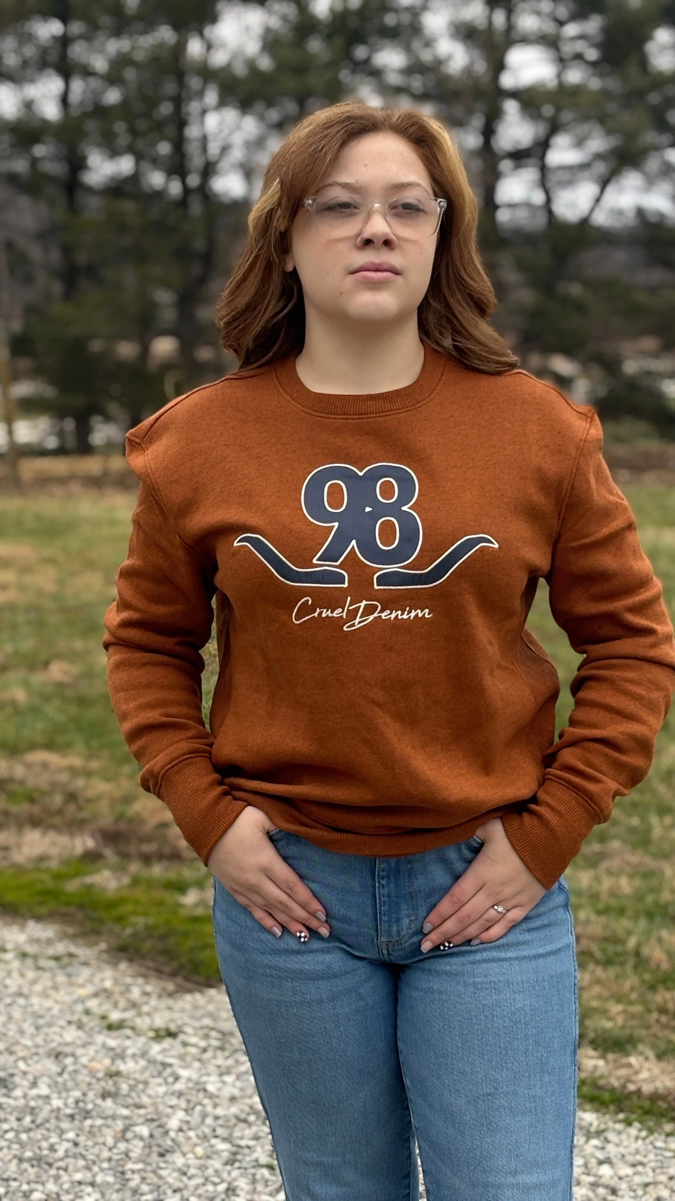Ladies Sweatshirt by Cruel Girl