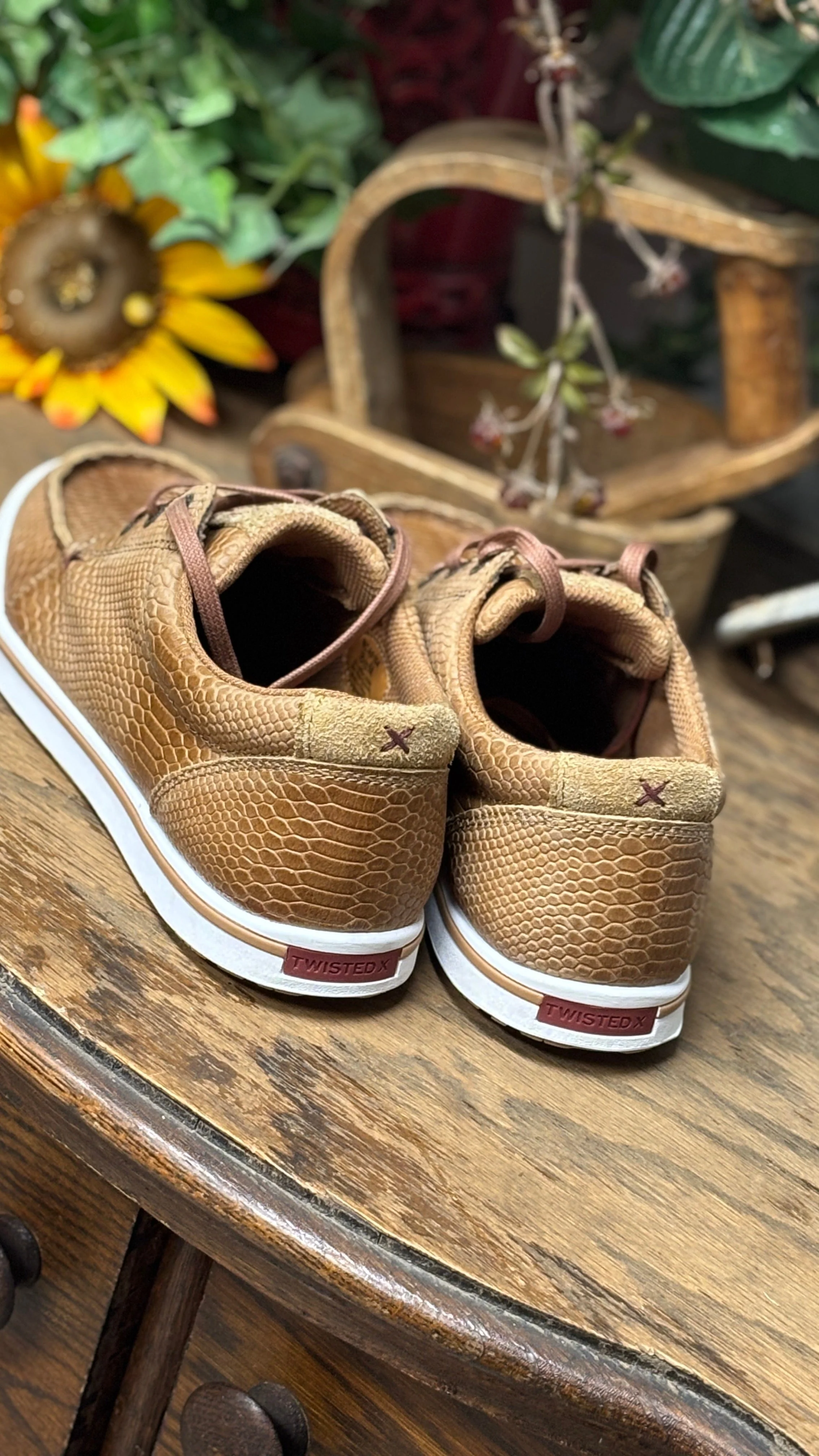 Ladies Twisted X Kicks ~ Camel - Image 3