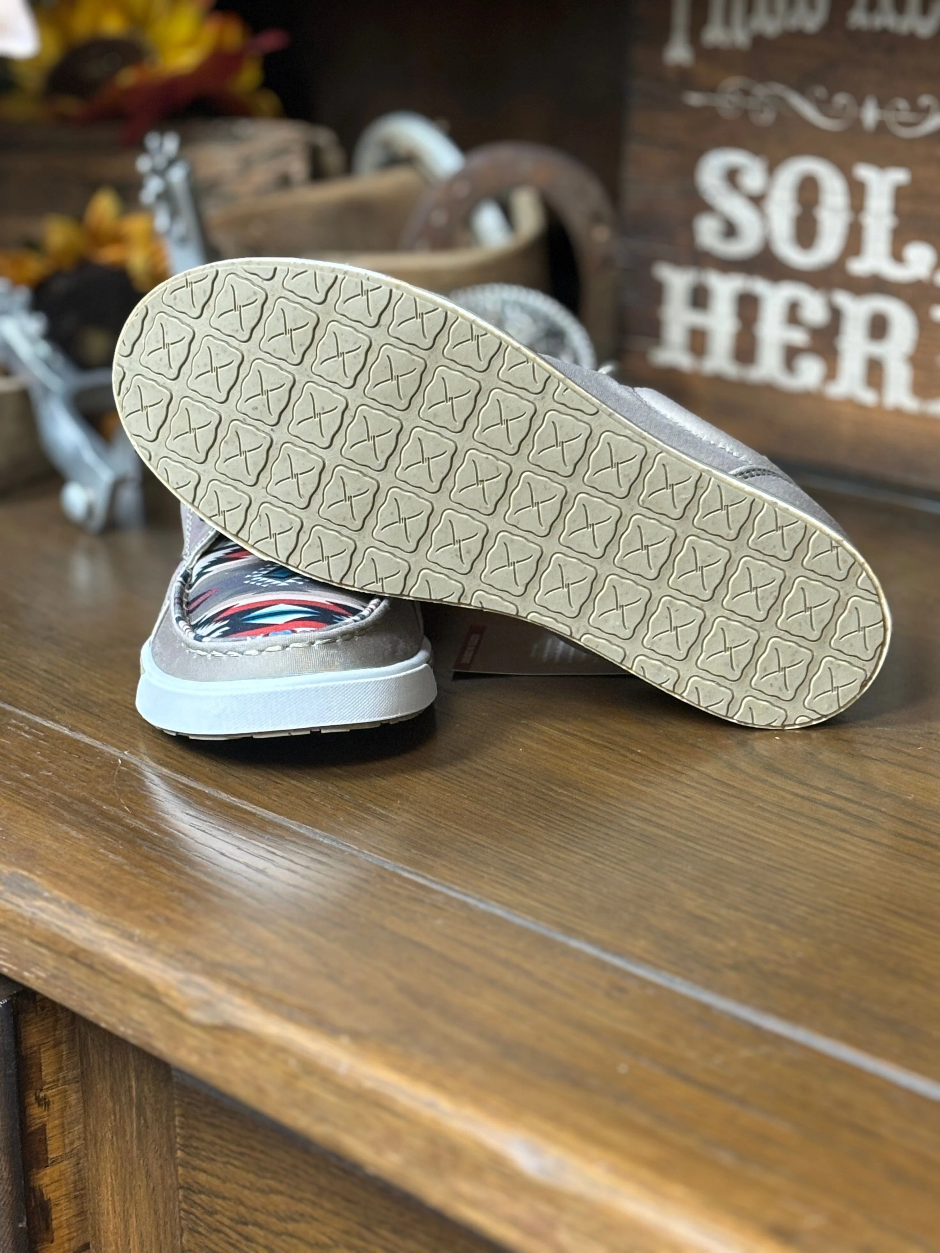 Ladies Twisted X Kicks ~ Sage Aztec - Image 5