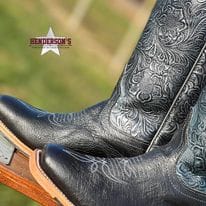 Ladies Western Rose Ostrich by Anderson Bean - Image 3